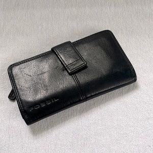 Fossil checkbook wallet